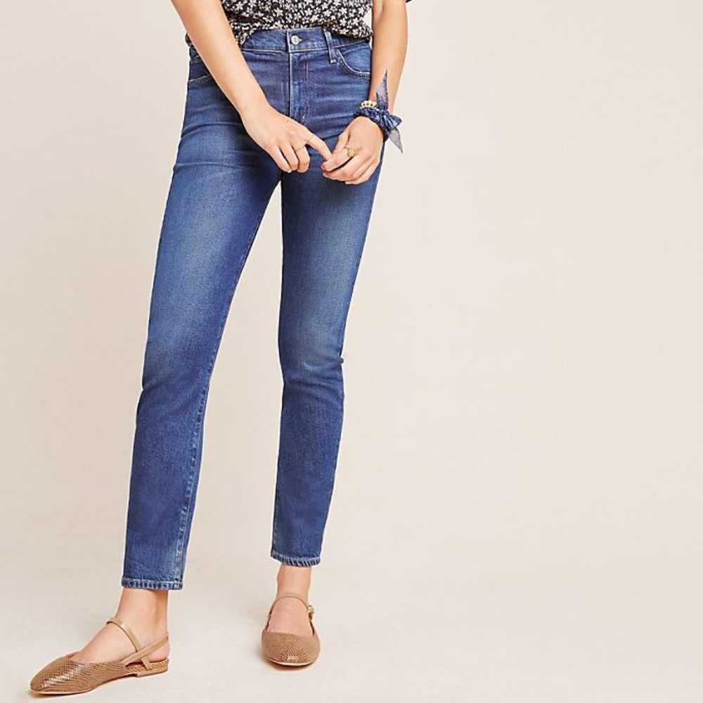 CoH Harlow High-Rise Slim Ankle Jeans